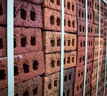 Pallet of bricks